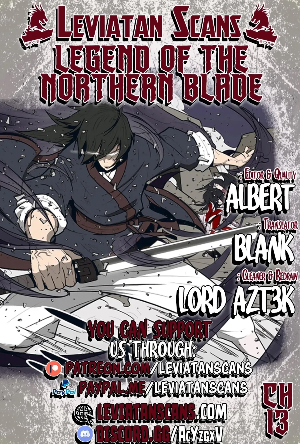 Legend of the Northern Blade Chapter 13 page 1