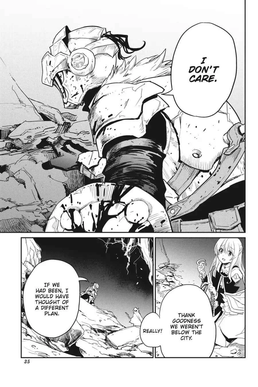 Goblin Slayer Chapter 28 page 33