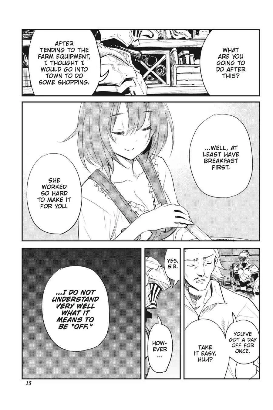 Goblin Slayer Chapter 31 page 15