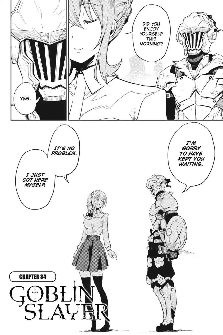 Goblin Slayer Chapter 34 page 3