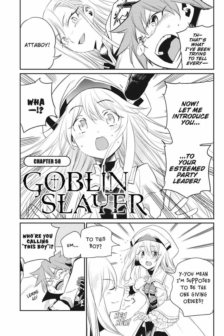 Goblin Slayer Chapter 58 page 2