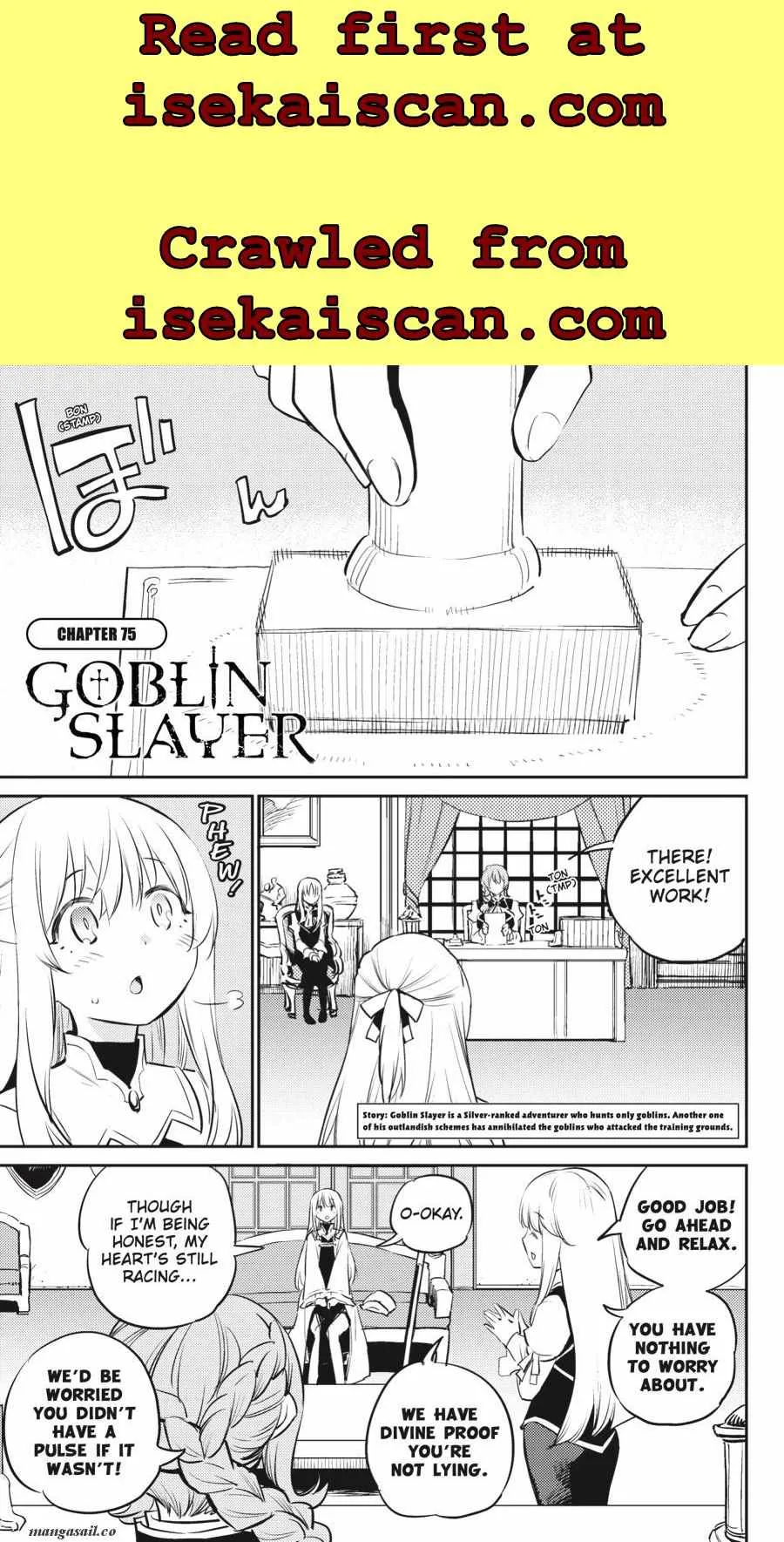 Goblin Slayer Chapter 75 page 2