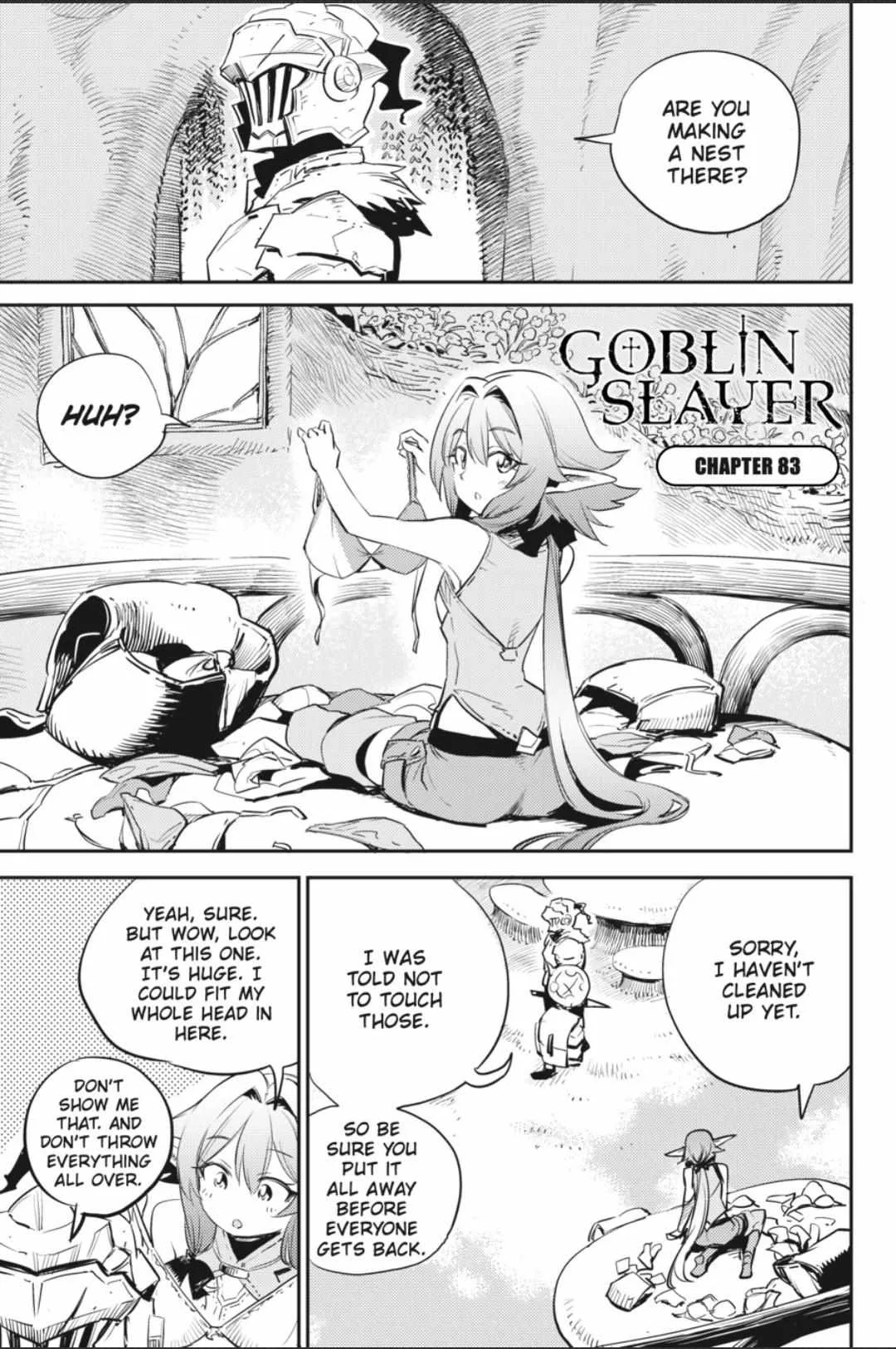 Goblin Slayer Chapter 83 page 2