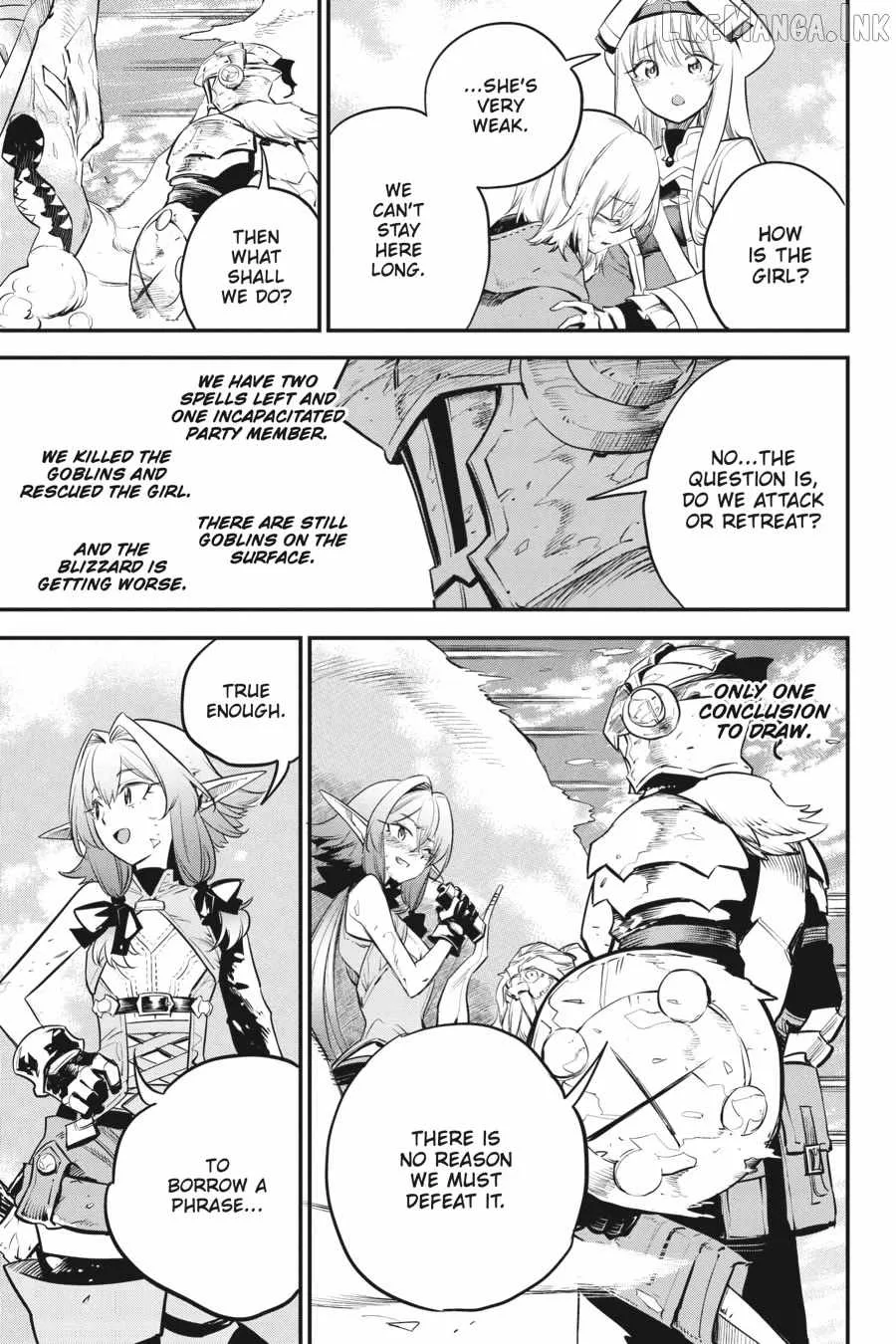 Goblin Slayer Chapter 111 page 4