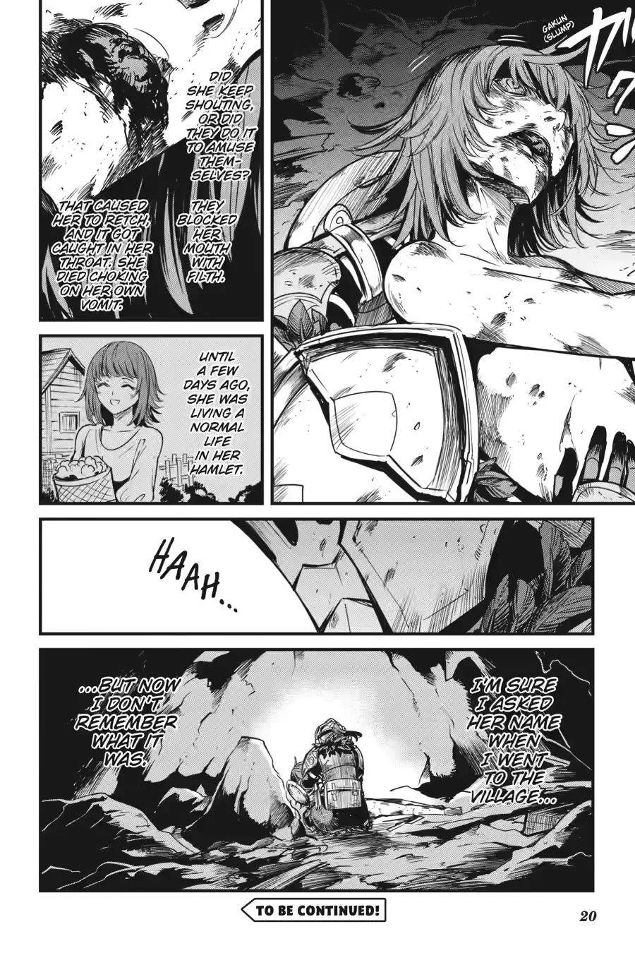Goblin Slayer Chapter 114 page 20