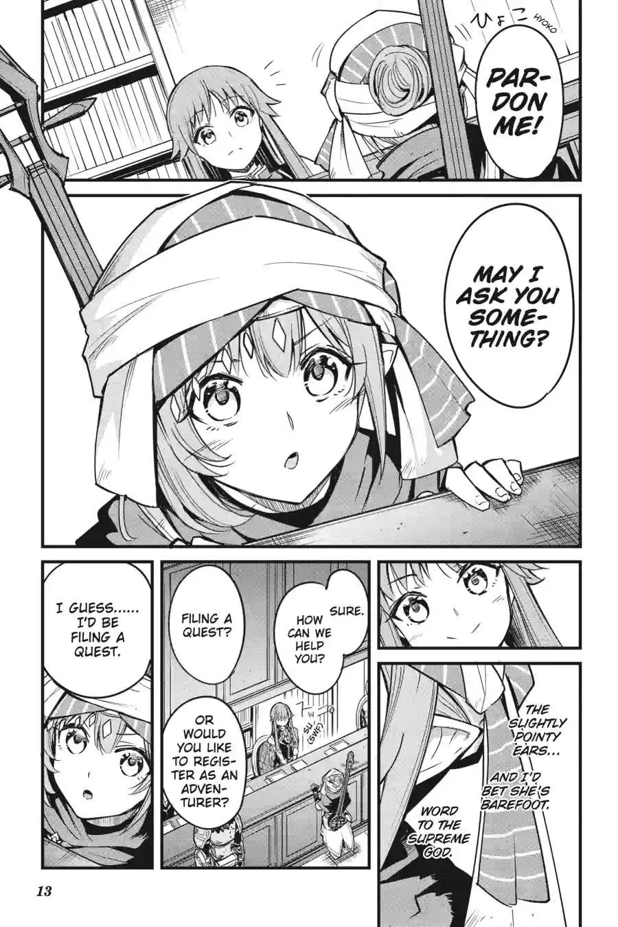 Goblin Slayer Chapter 115.2 page 1
