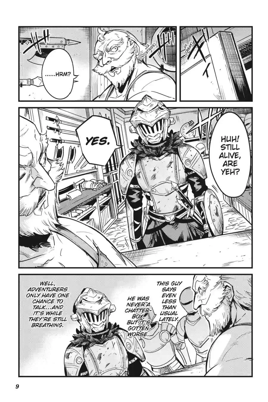 Goblin Slayer Chapter 118 page 9