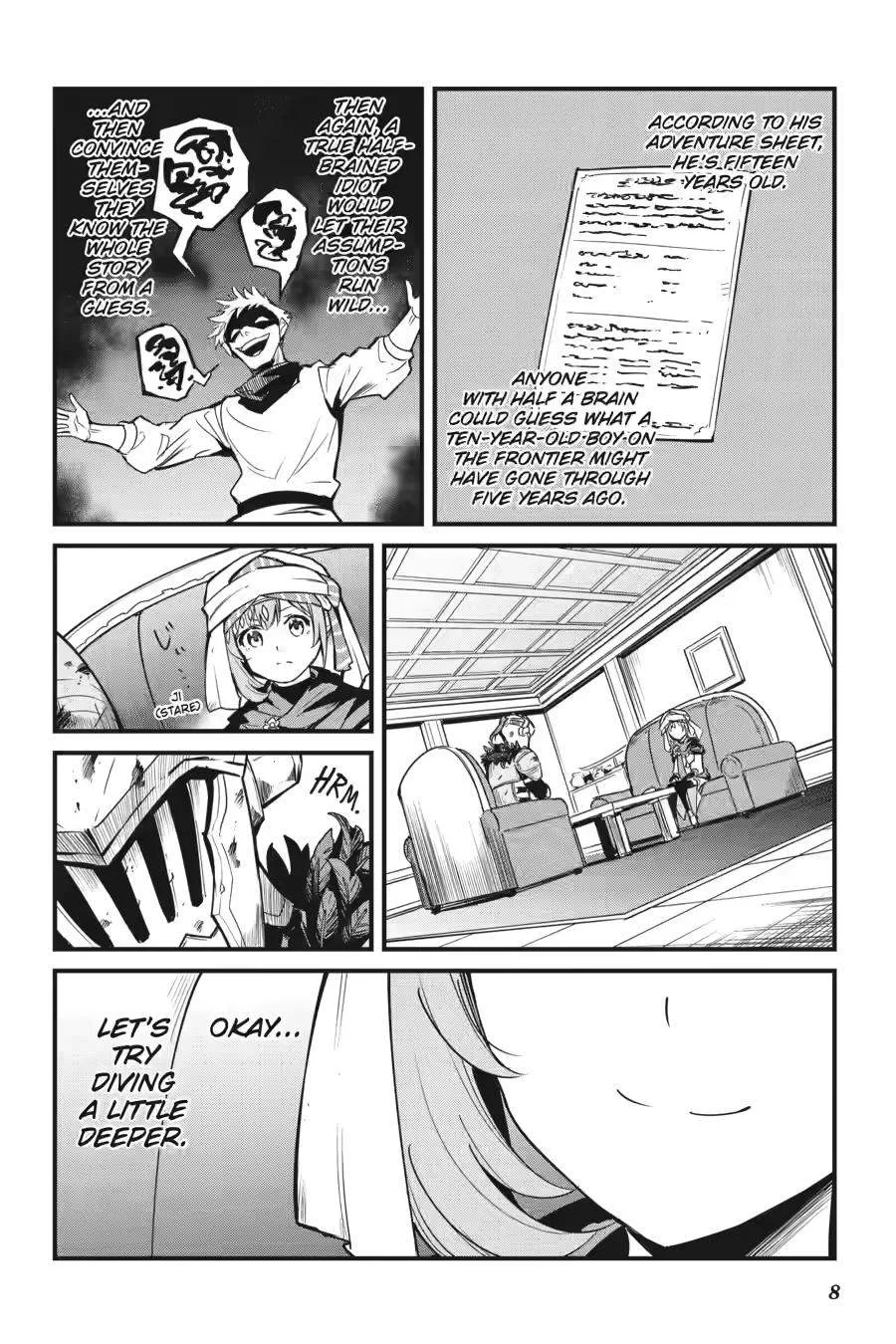 Goblin Slayer Chapter 117 page 8