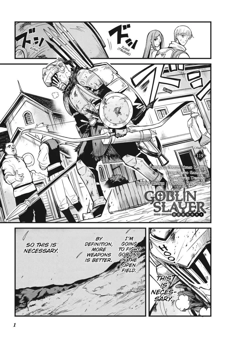 Goblin Slayer Chapter 119 page 1