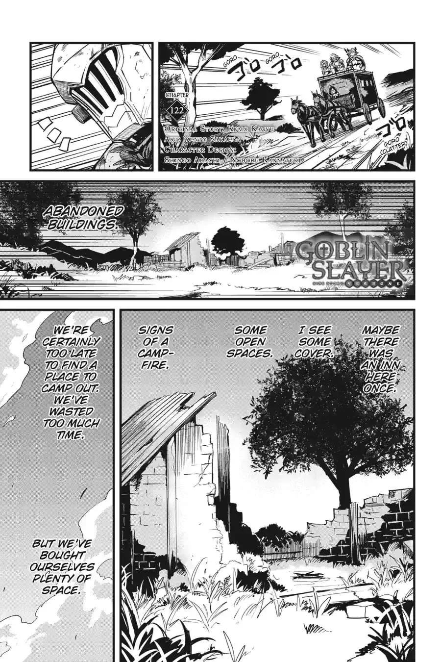 Goblin Slayer Chapter 122.1 page 1