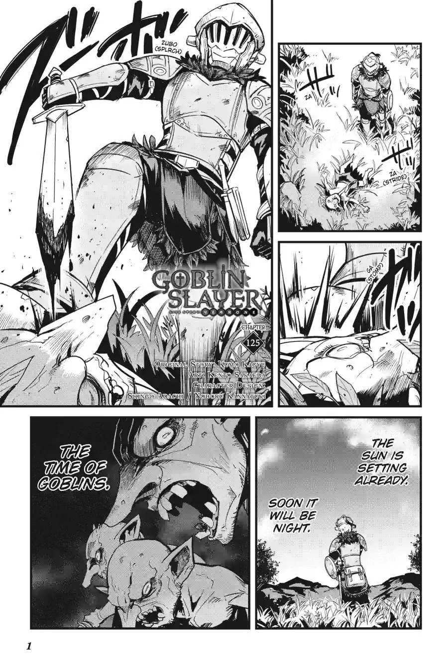 Goblin Slayer Chapter 125.1 page 1