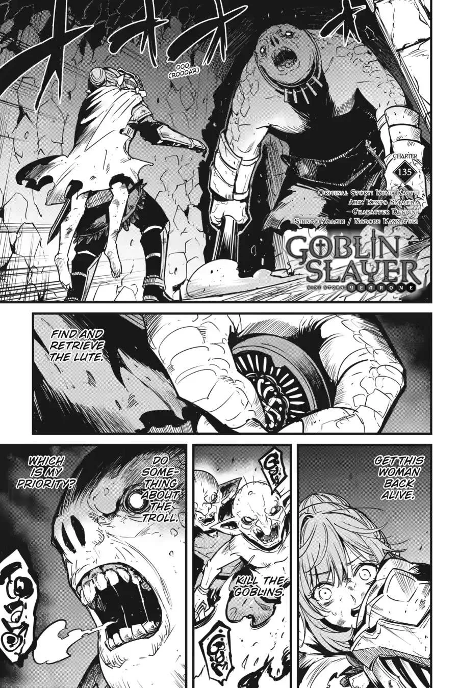 Goblin Slayer Chapter 135 page 1