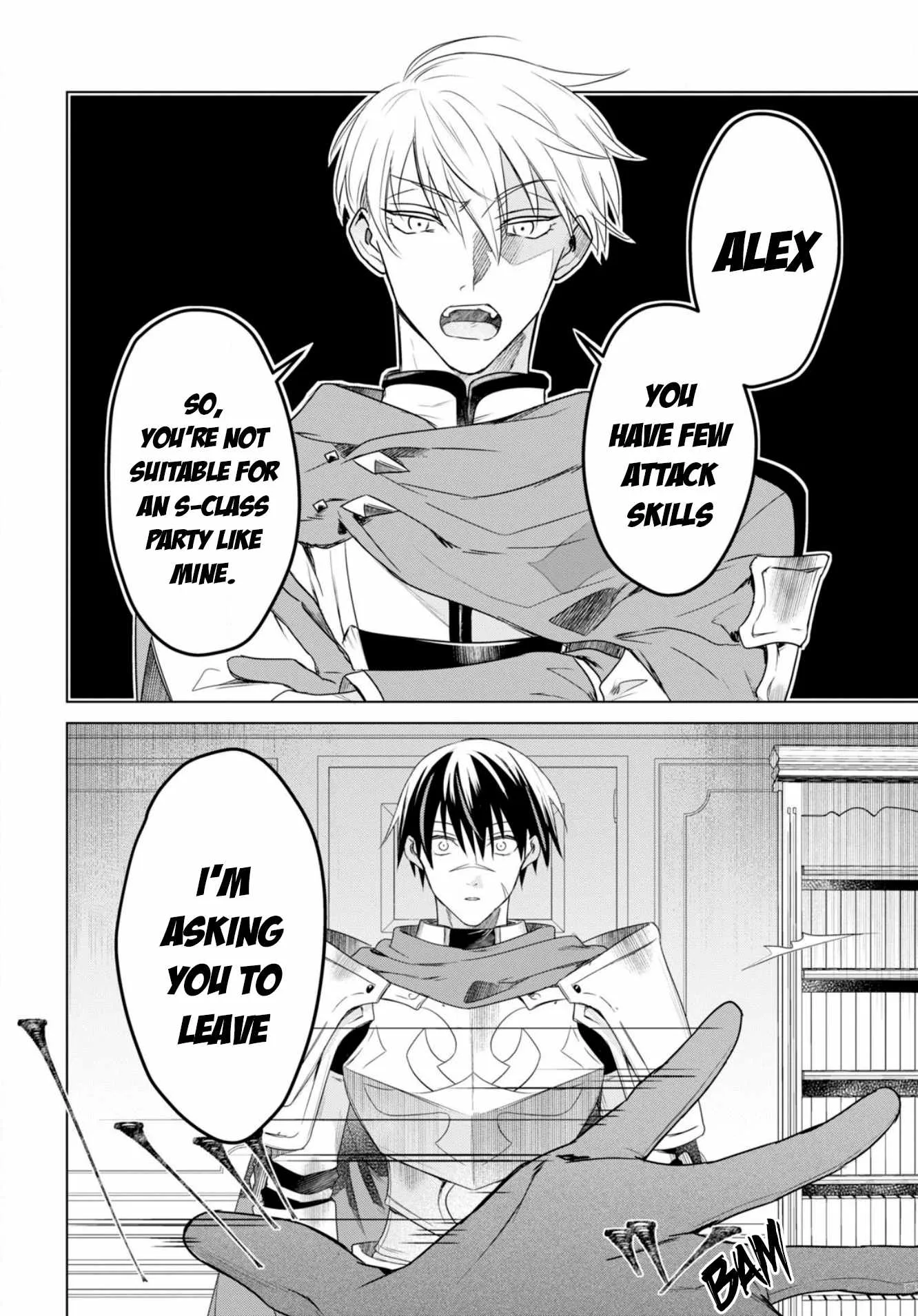 An S-class Adventurer, Banished as the Tank of the Party, Uses His "Slave Release" Skill To Build the Strongest Country in History! Chapter 1 page 9