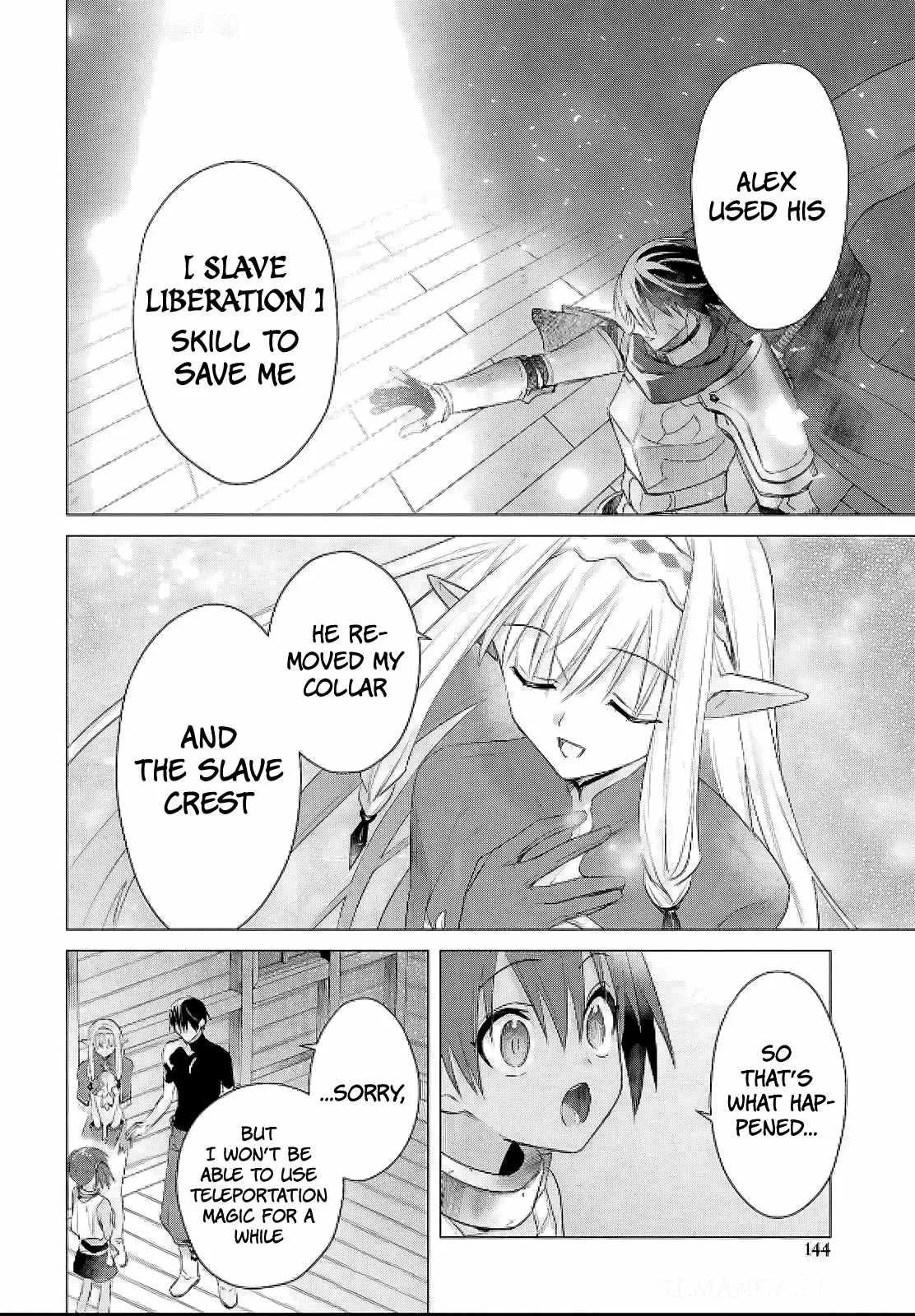 An S-class Adventurer, Banished as the Tank of the Party, Uses His "Slave Release" Skill To Build the Strongest Country in History! Chapter 8 page 14