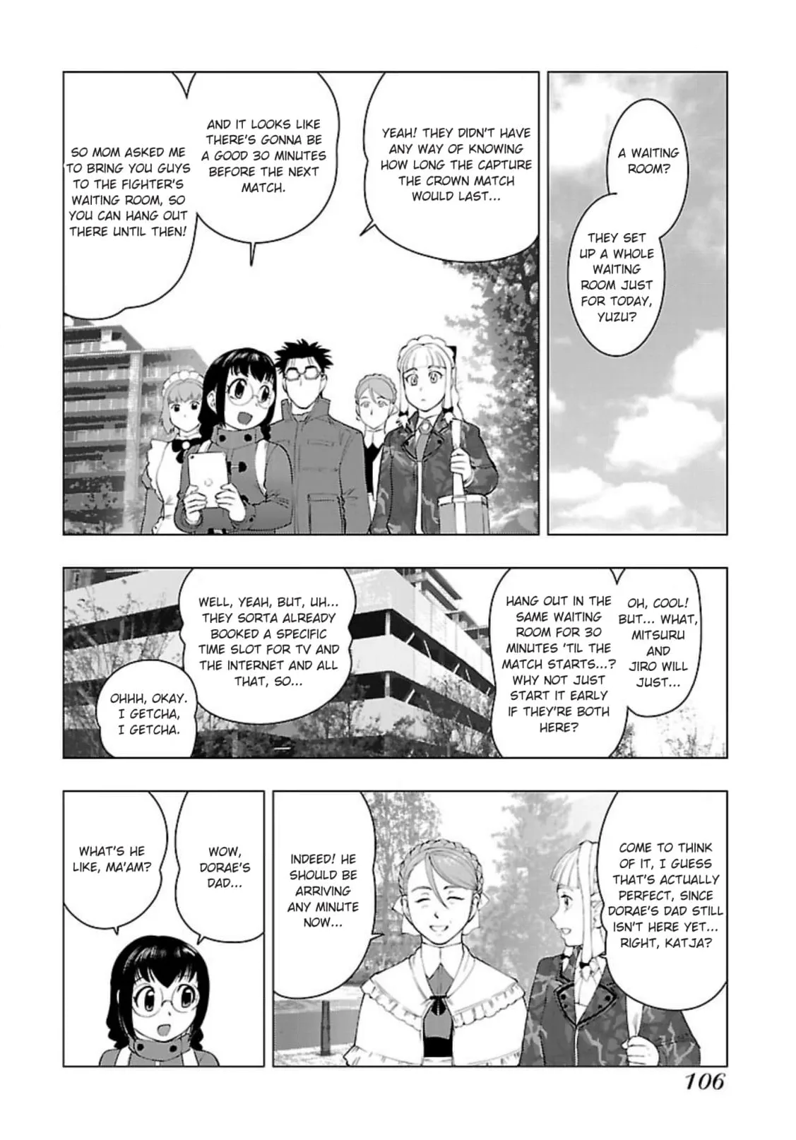 Tsumanuda Fight Town Chapter 116 page 8