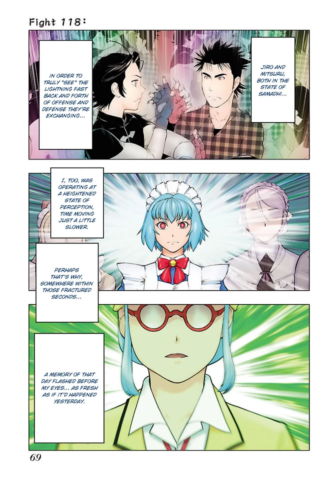 Tsumanuda Fight Town Chapter 121 page 1