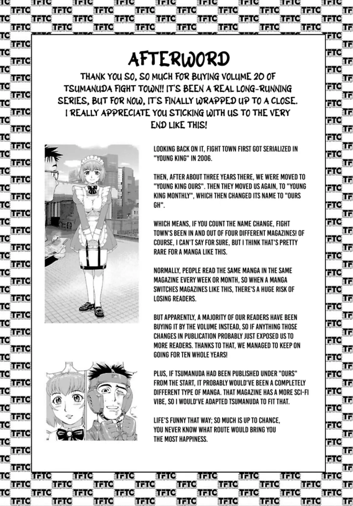 Tsumanuda Fight Town Chapter 124 page 36
