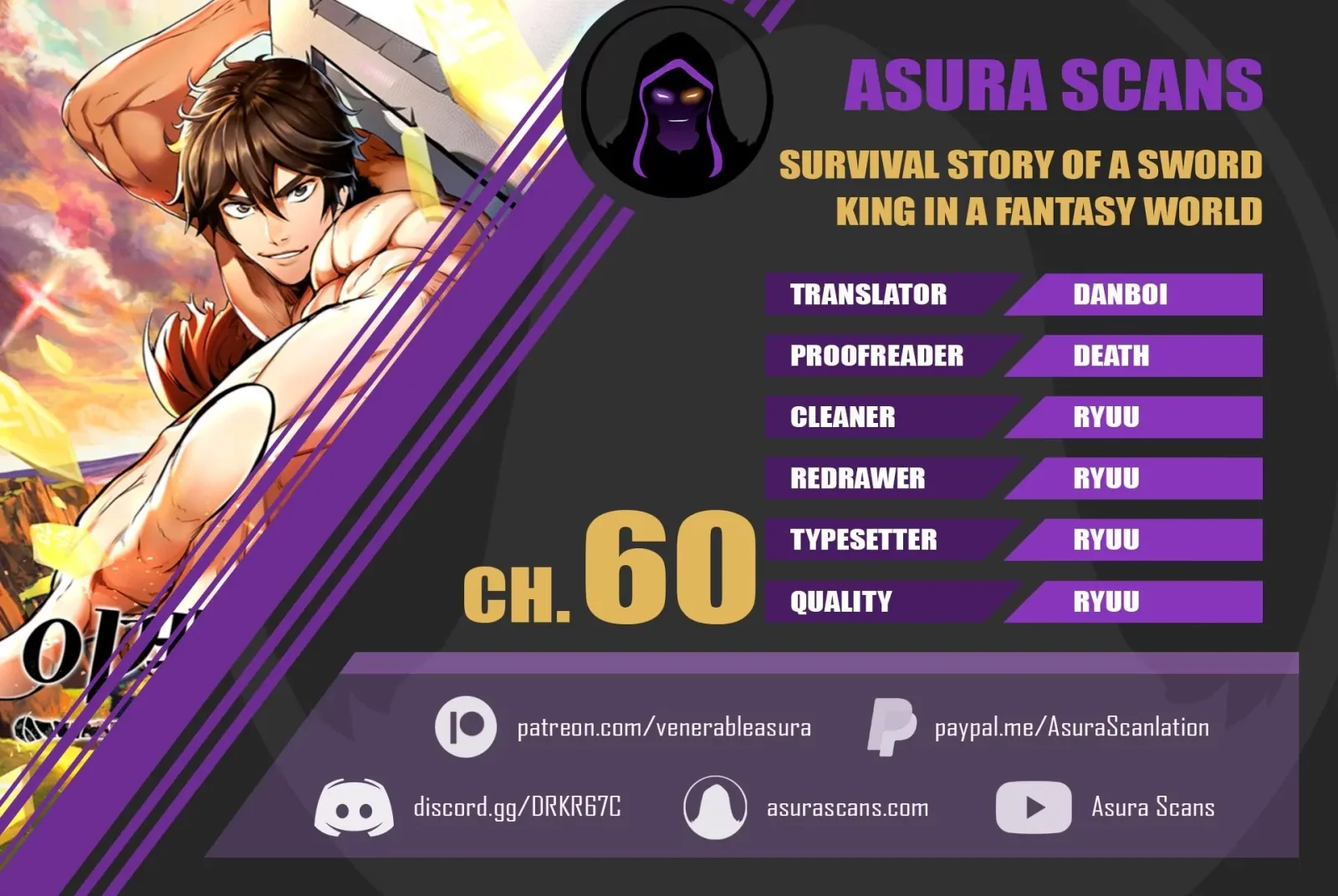 Survival Story of a Sword King in a Fantasy World Chapter 60 page 1