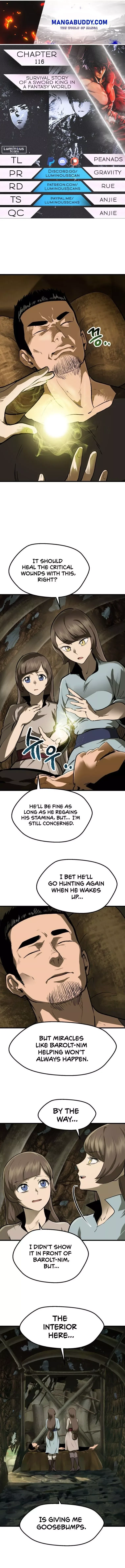 Survival Story of a Sword King in a Fantasy World Chapter 116 page 1