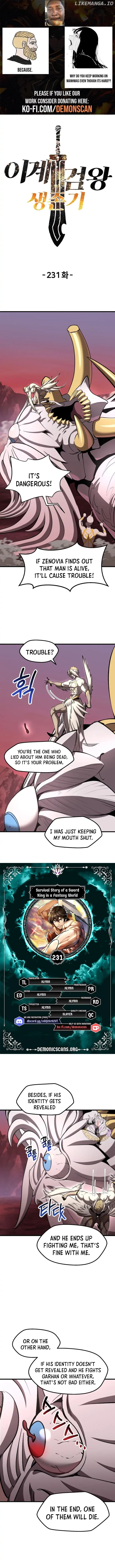 Survival Story of a Sword King in a Fantasy World Chapter 231 page 1