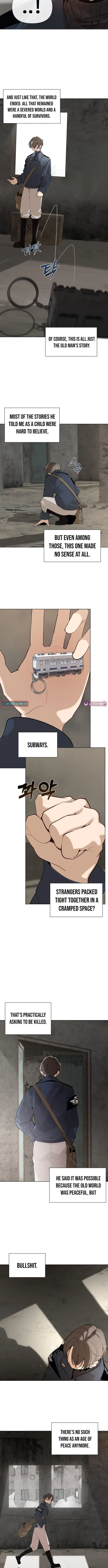 The Postman Walking Through the Apocalypse Chapter 1 page 6