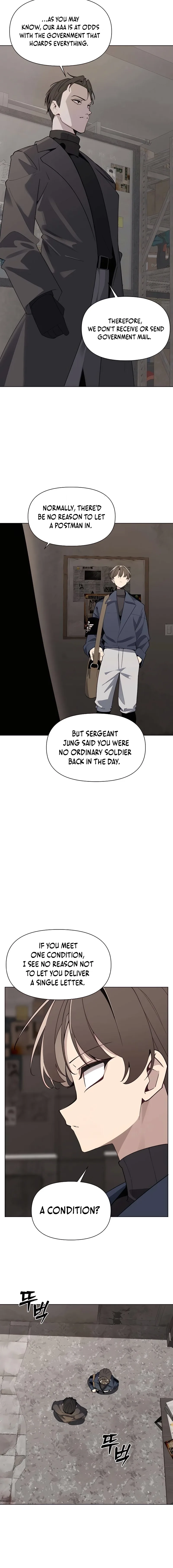 The Postman Walking Through the Apocalypse Chapter 10 page 14