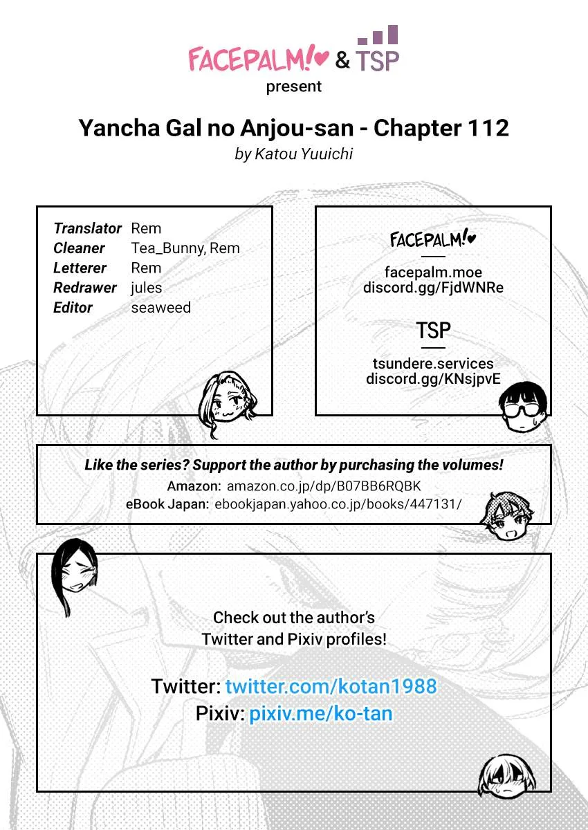 Yancha Gal No Anjou-San Chapter 112 page 14