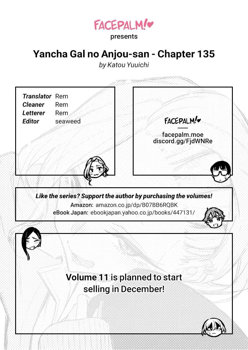 Yancha Gal No Anjou-San Chapter 135 page 15