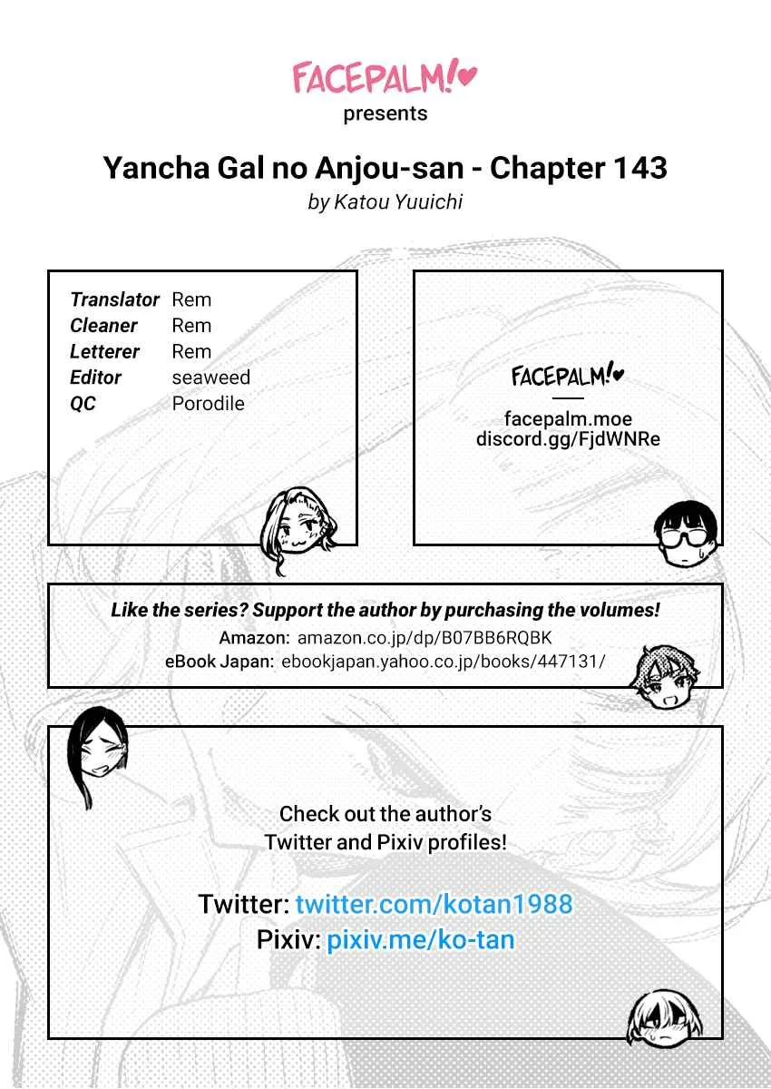 Yancha Gal No Anjou-San Chapter 143 page 13
