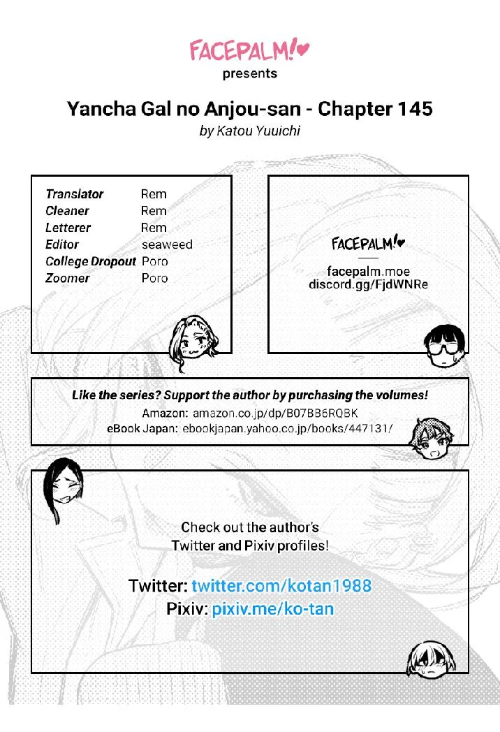 Yancha Gal No Anjou-San Chapter 145 page 15