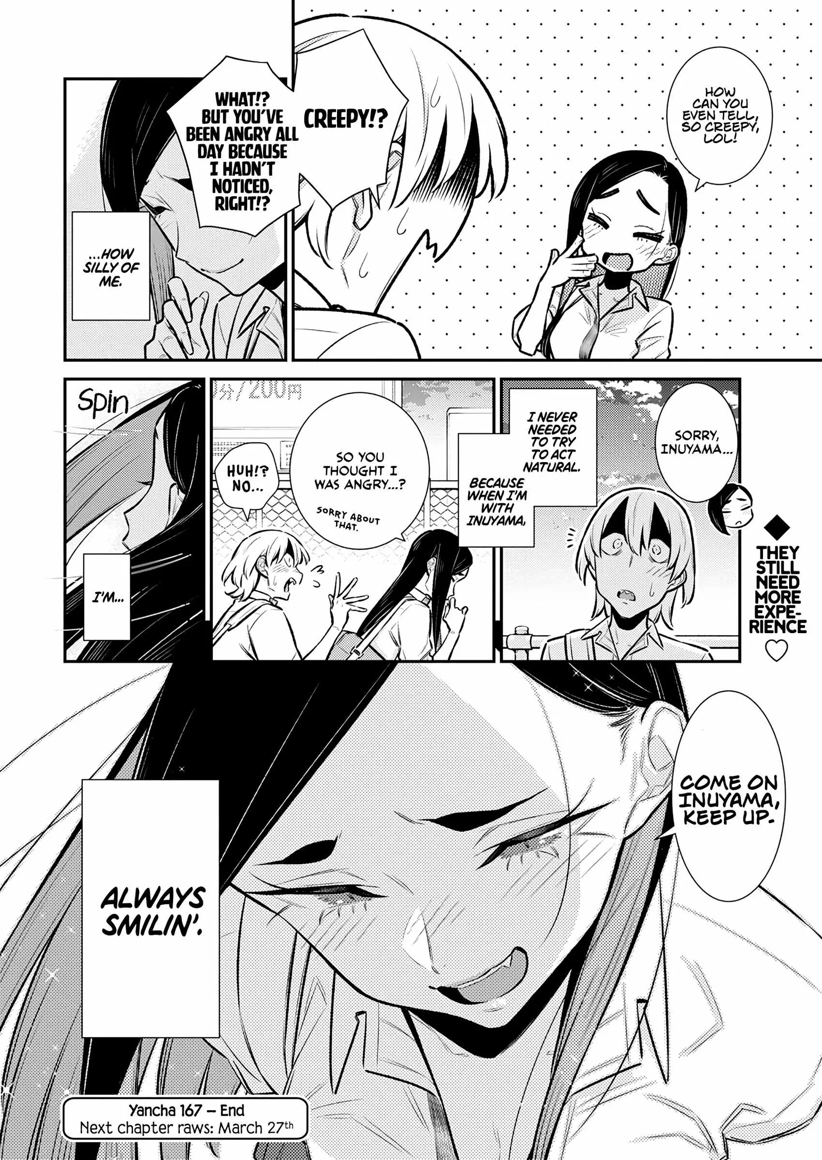 Yancha Gal No Anjou-San Chapter 167 page 14