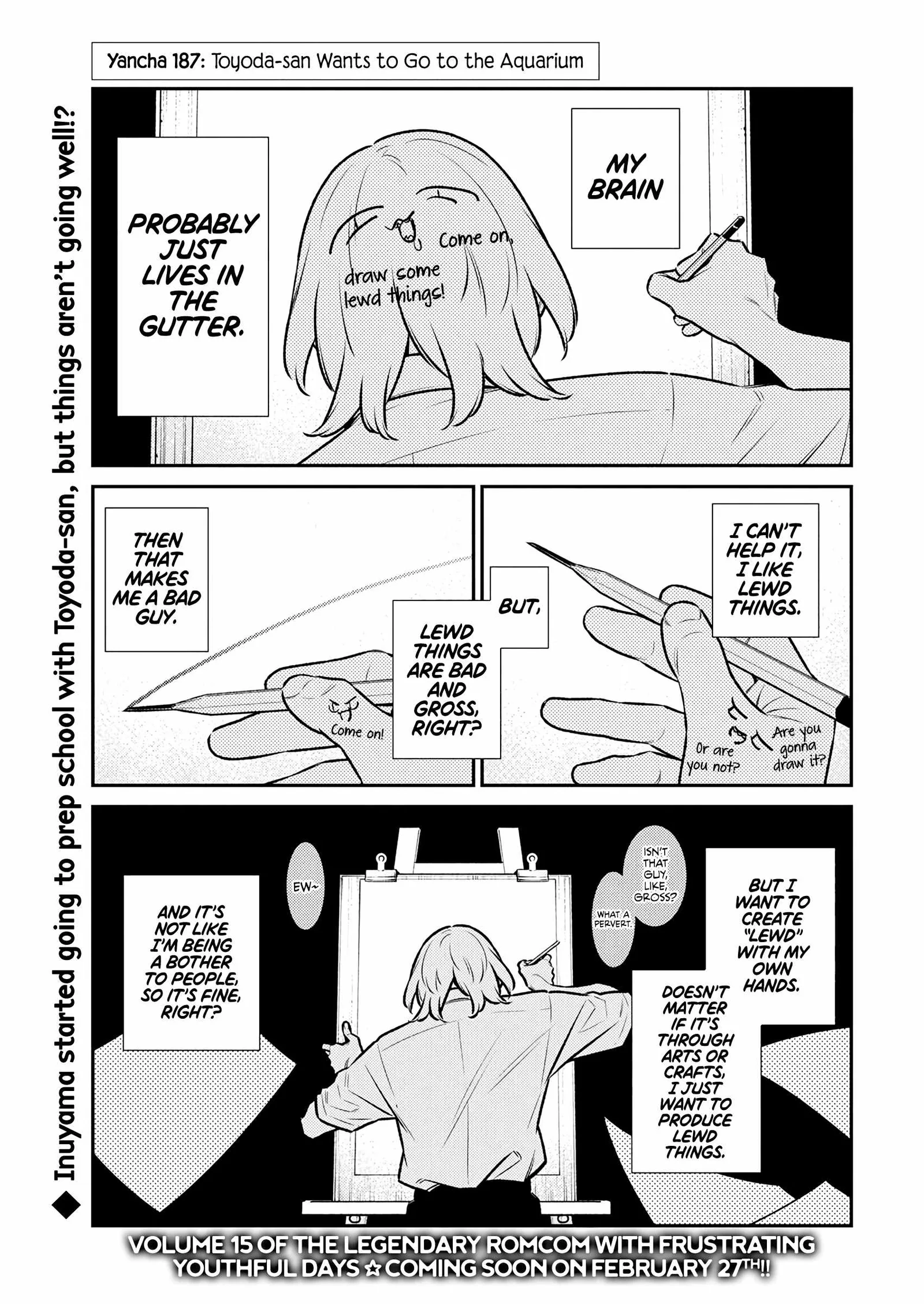Yancha Gal No Anjou-San Chapter 187 page 1