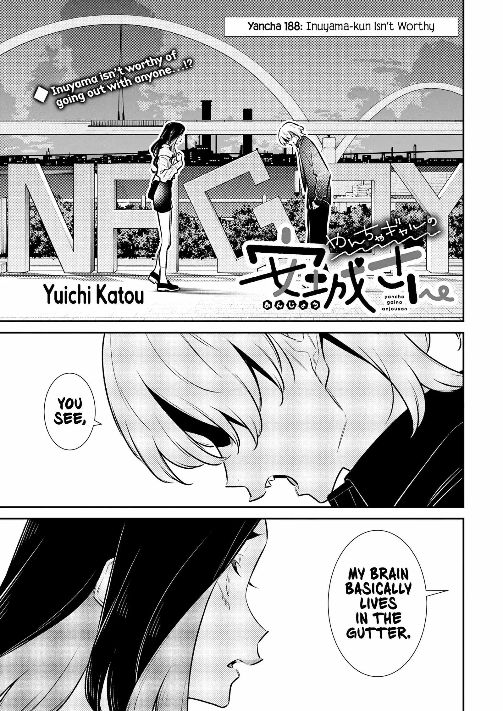 Yancha Gal No Anjou-San Chapter 188 page 1