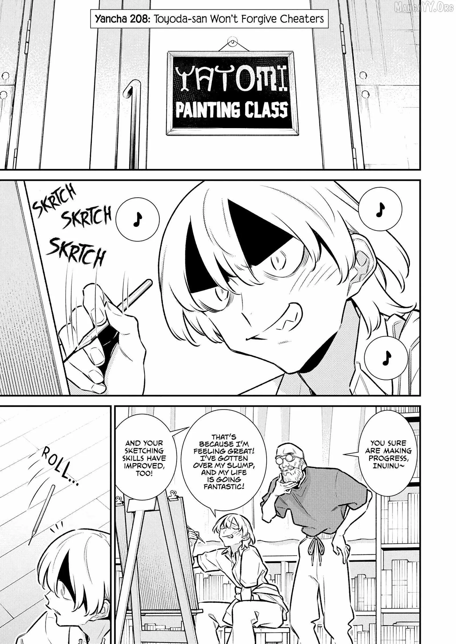 Yancha Gal No Anjou-San Chapter 208 page 1