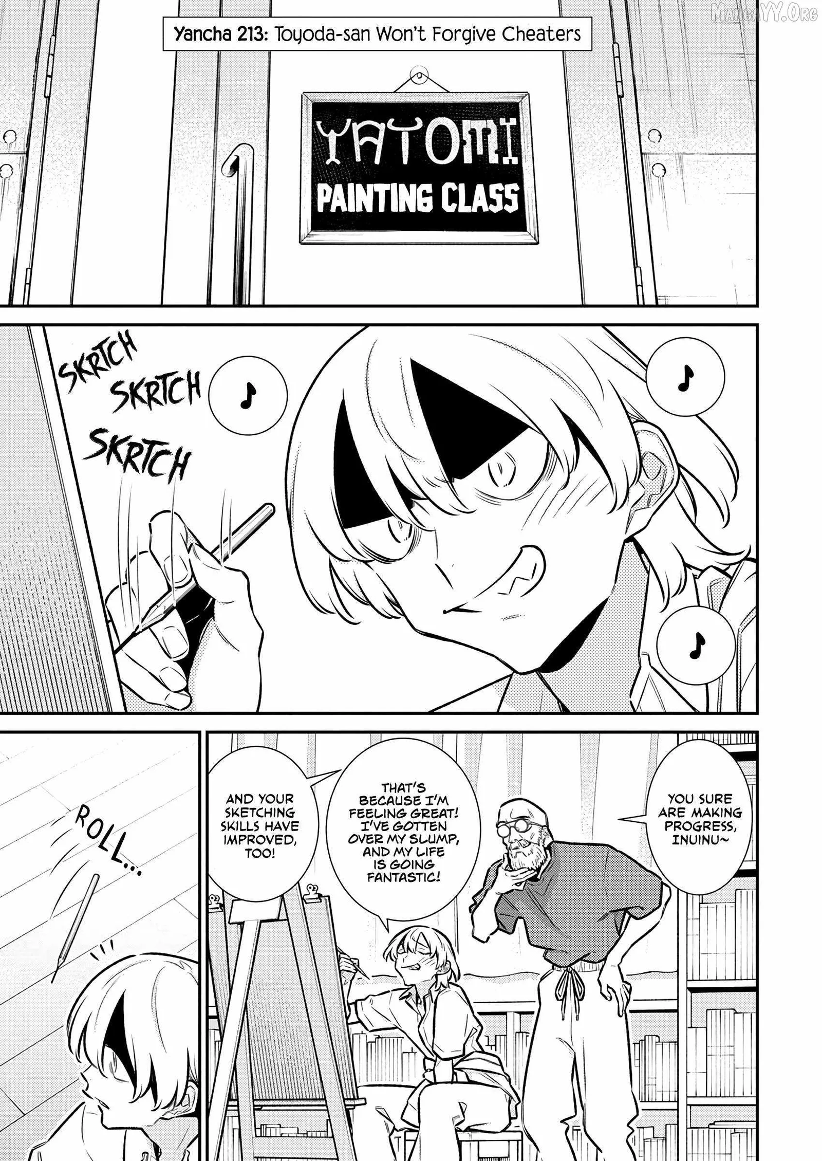 Yancha Gal No Anjou-San Chapter 213 page 1