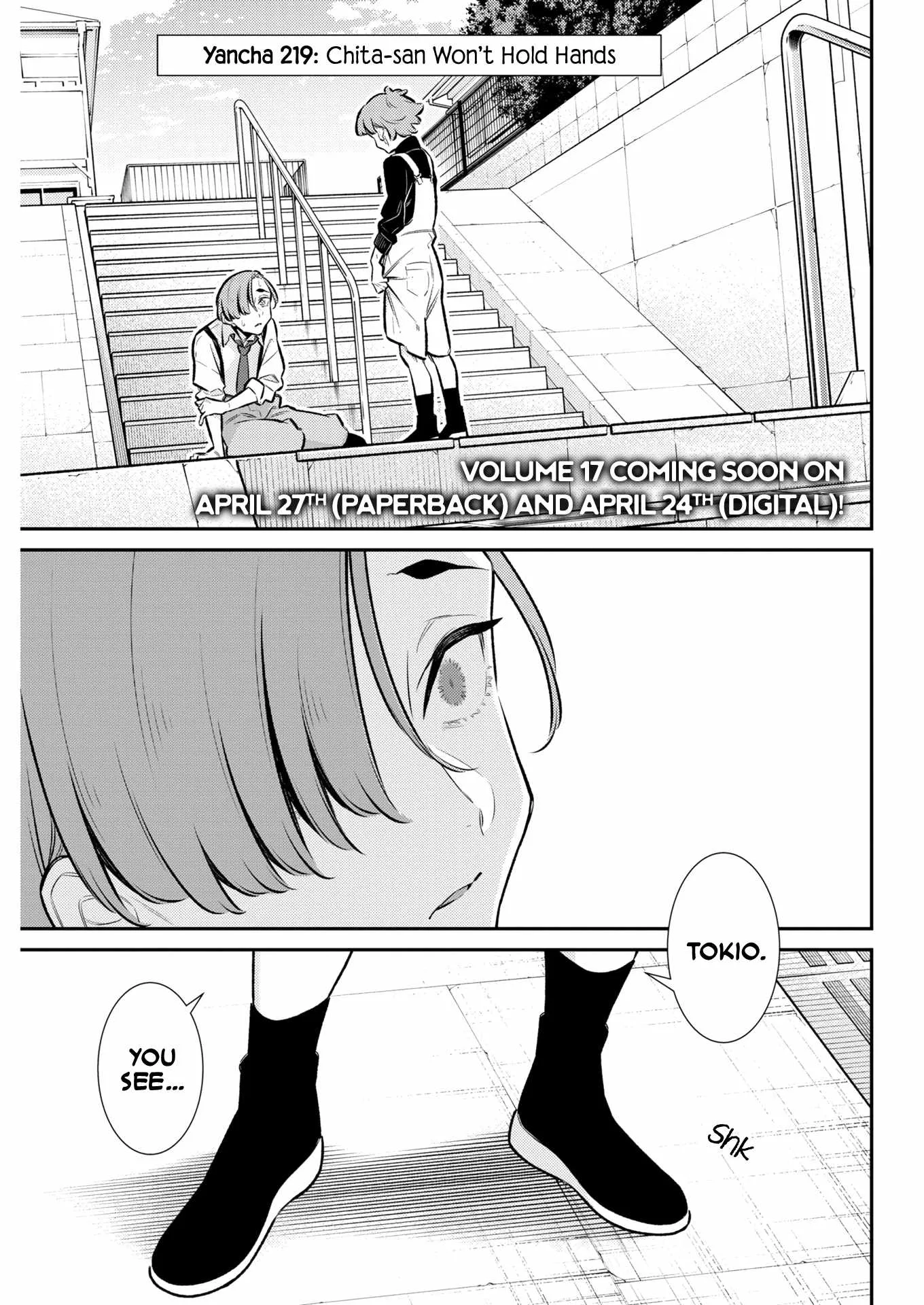 Yancha Gal No Anjou-San Chapter 219 page 1