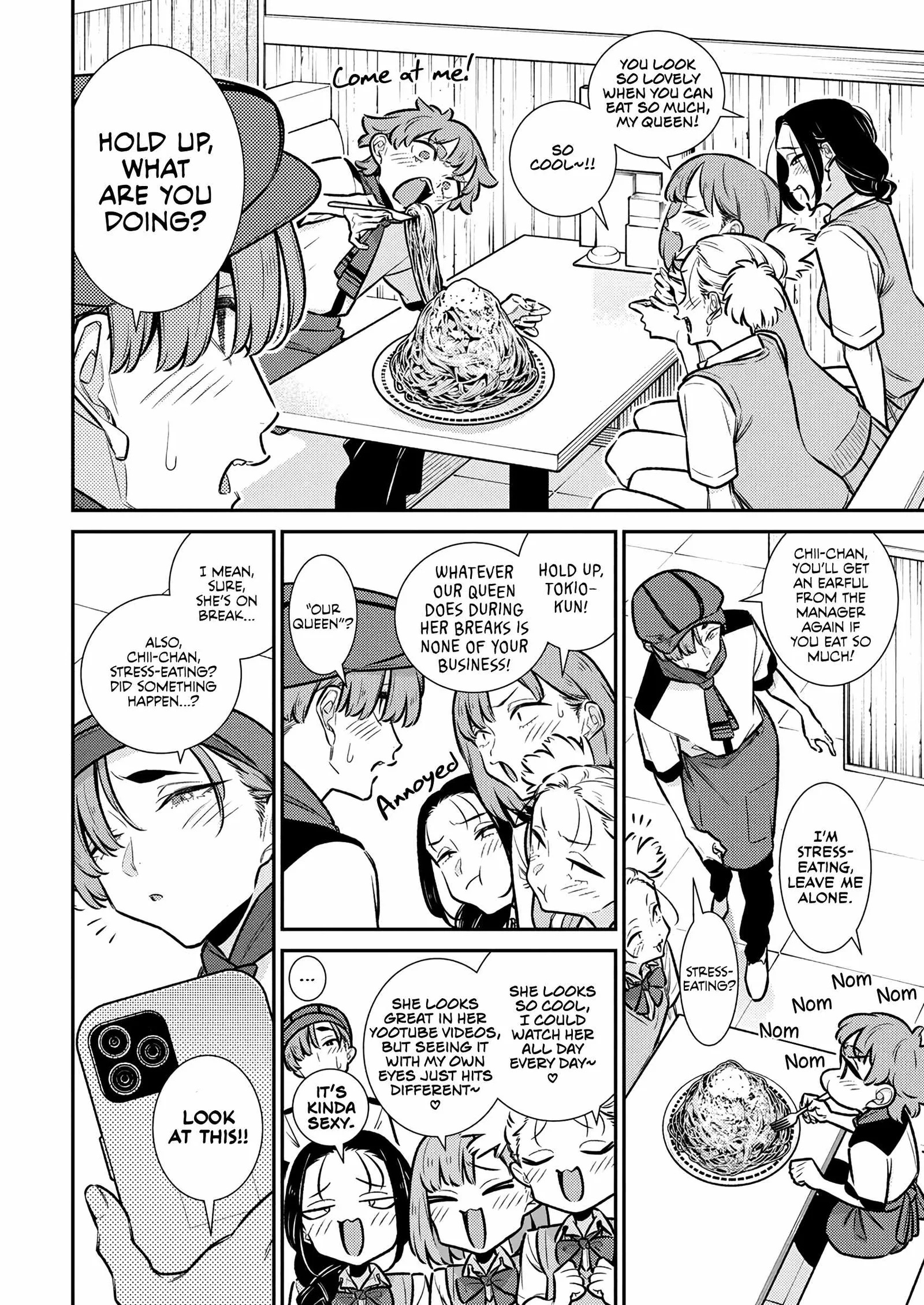 Yancha Gal No Anjou-San Chapter 215 page 2