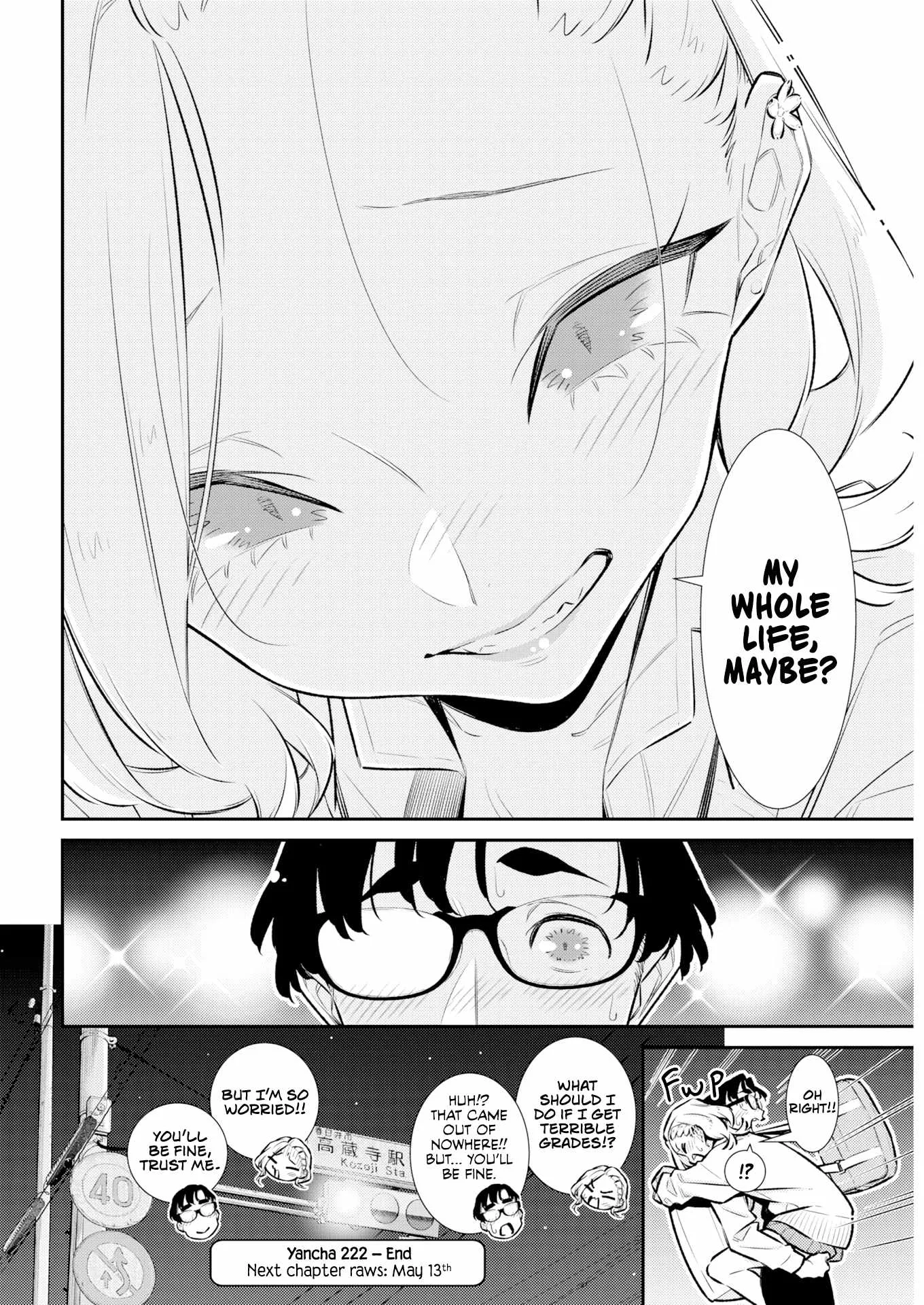 Yancha Gal No Anjou-San Chapter 222 page 14