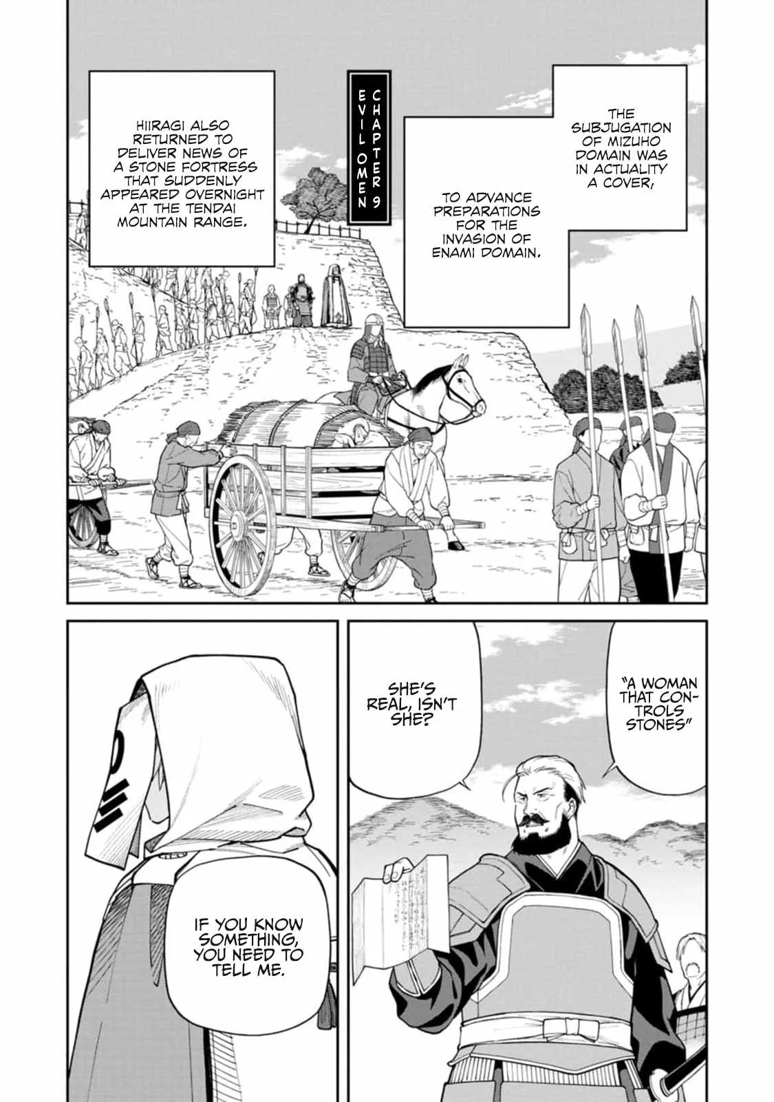 Saga of the Stone God Chapter 9 page 1