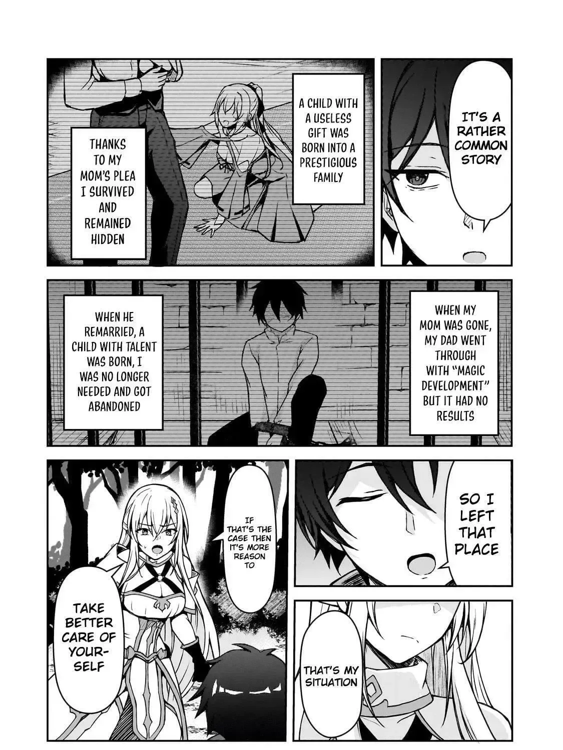 Munou to Iware Tsuzuketa Madoushi, Jitsu wa Sekai Saikyou Nanoni Yuuhei Sareteita node Jikaku Nashi Chapter 2 page 20