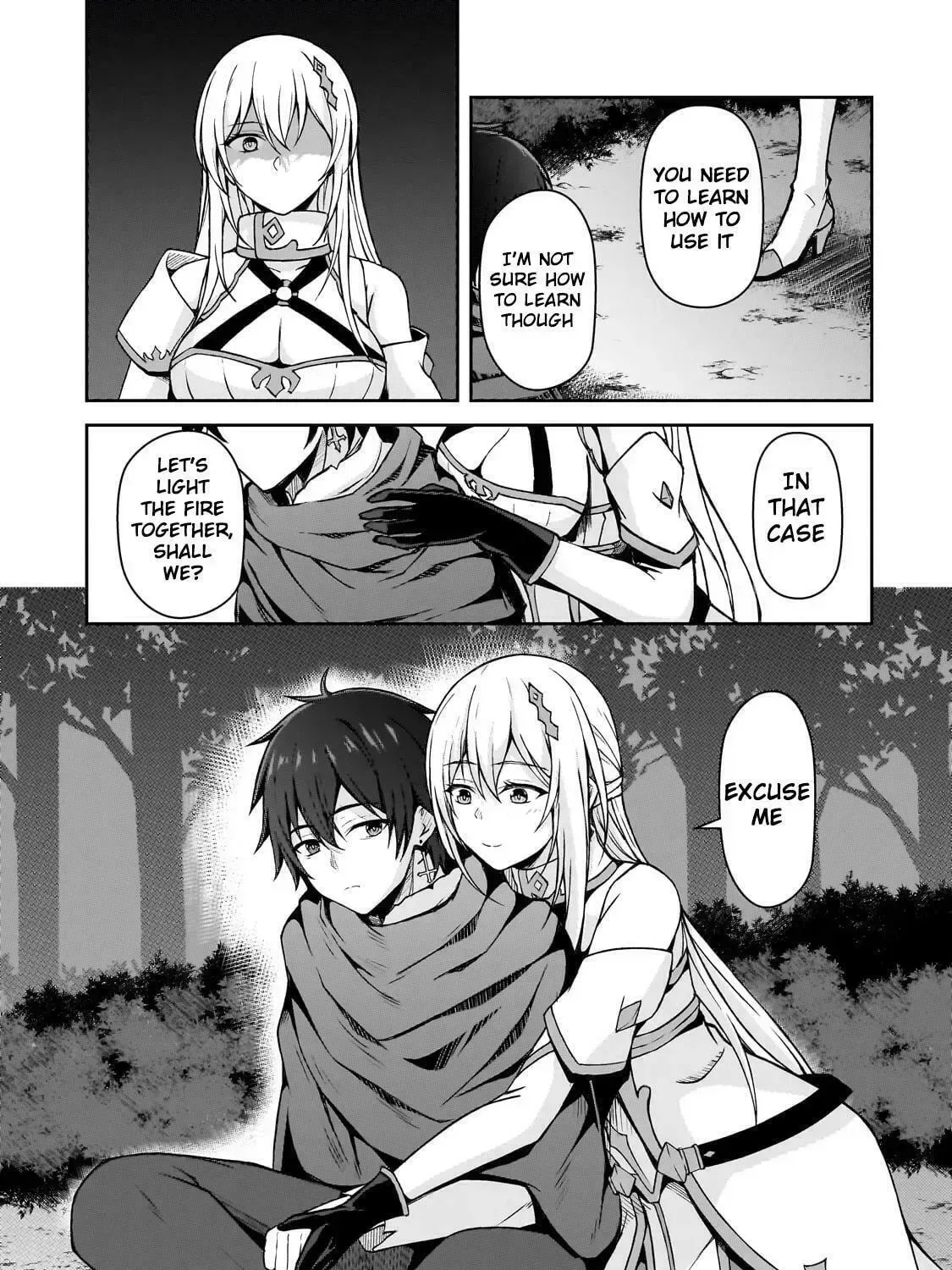 Munou to Iware Tsuzuketa Madoushi, Jitsu wa Sekai Saikyou Nanoni Yuuhei Sareteita node Jikaku Nashi Chapter 2 page 54
