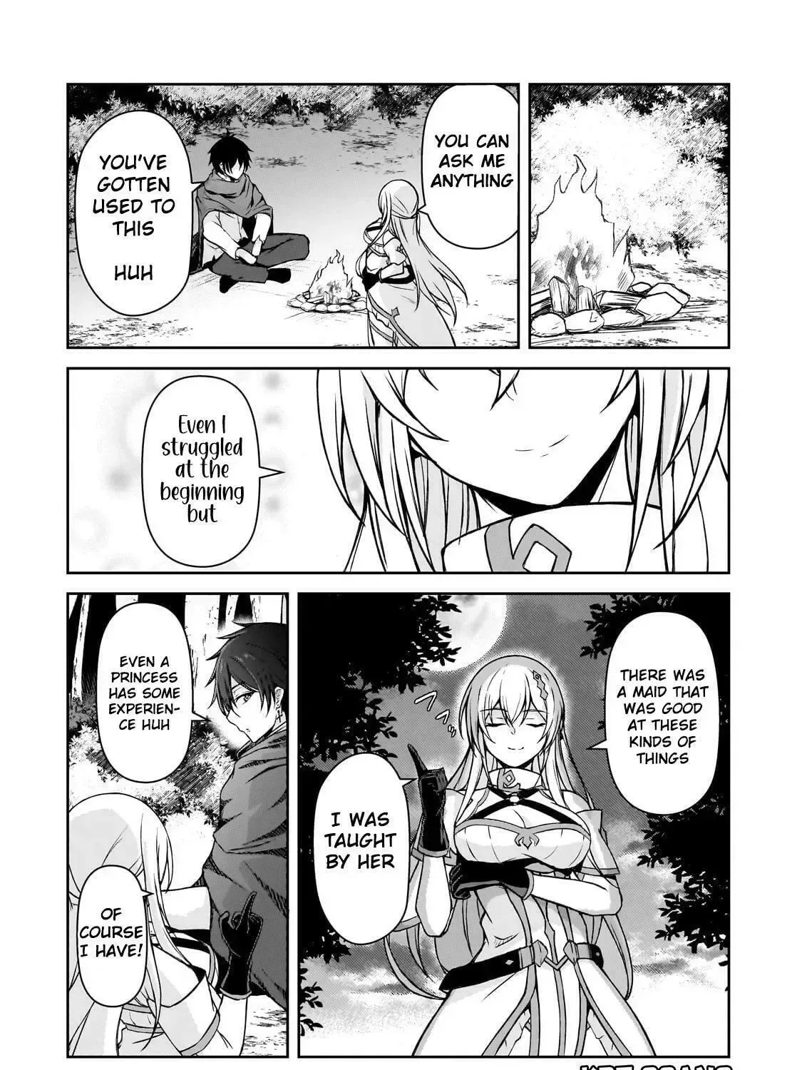 Munou to Iware Tsuzuketa Madoushi, Jitsu wa Sekai Saikyou Nanoni Yuuhei Sareteita node Jikaku Nashi Chapter 2 page 56
