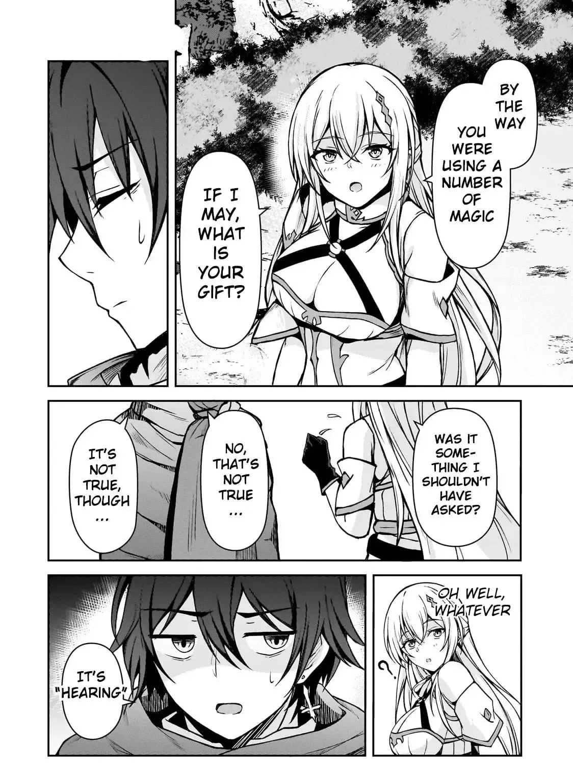 Munou to Iware Tsuzuketa Madoushi, Jitsu wa Sekai Saikyou Nanoni Yuuhei Sareteita node Jikaku Nashi Chapter 2.1 page 35