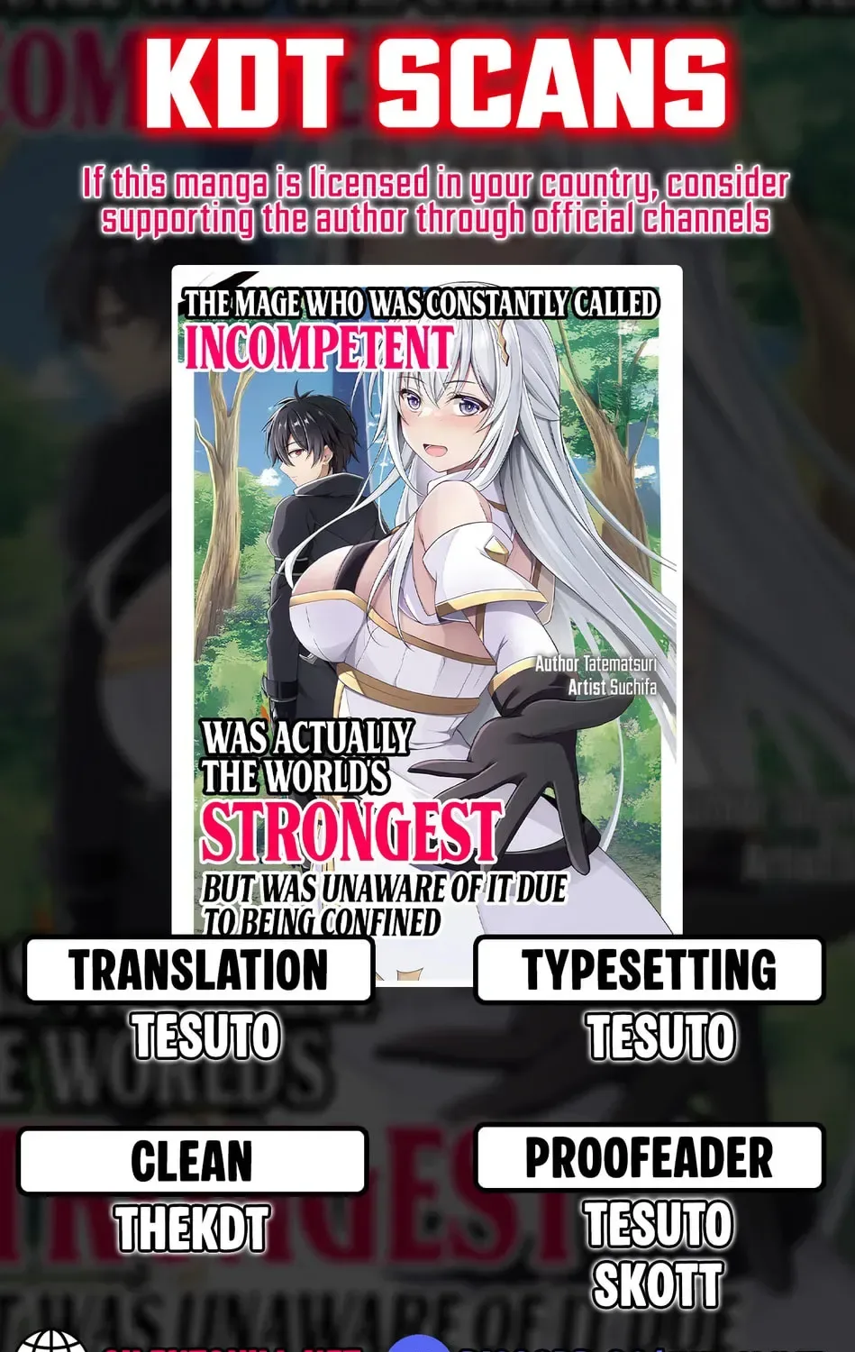 Munou to Iware Tsuzuketa Madoushi, Jitsu wa Sekai Saikyou Nanoni Yuuhei Sareteita node Jikaku Nashi Chapter 3 page 1