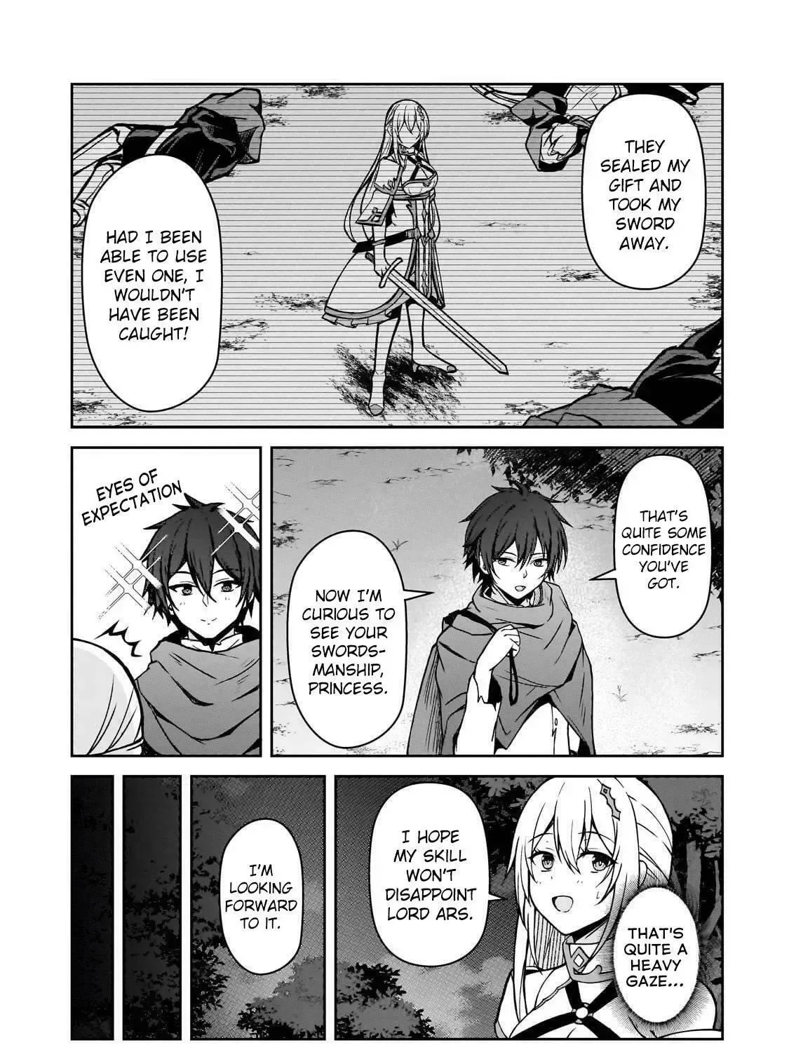 Munou to Iware Tsuzuketa Madoushi, Jitsu wa Sekai Saikyou Nanoni Yuuhei Sareteita node Jikaku Nashi Chapter 3 page 7