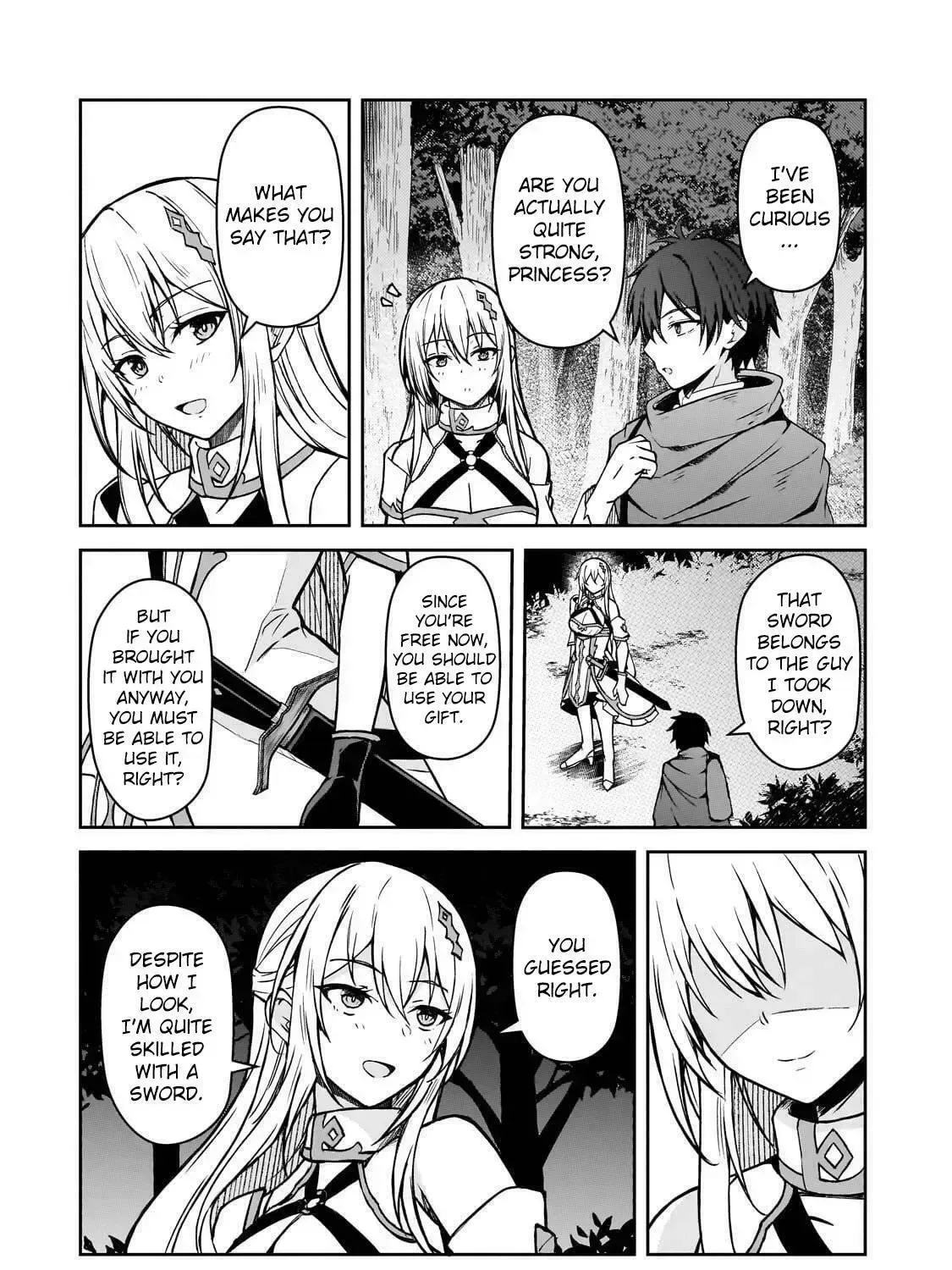 Munou to Iware Tsuzuketa Madoushi, Jitsu wa Sekai Saikyou Nanoni Yuuhei Sareteita node Jikaku Nashi Chapter 3 page 5