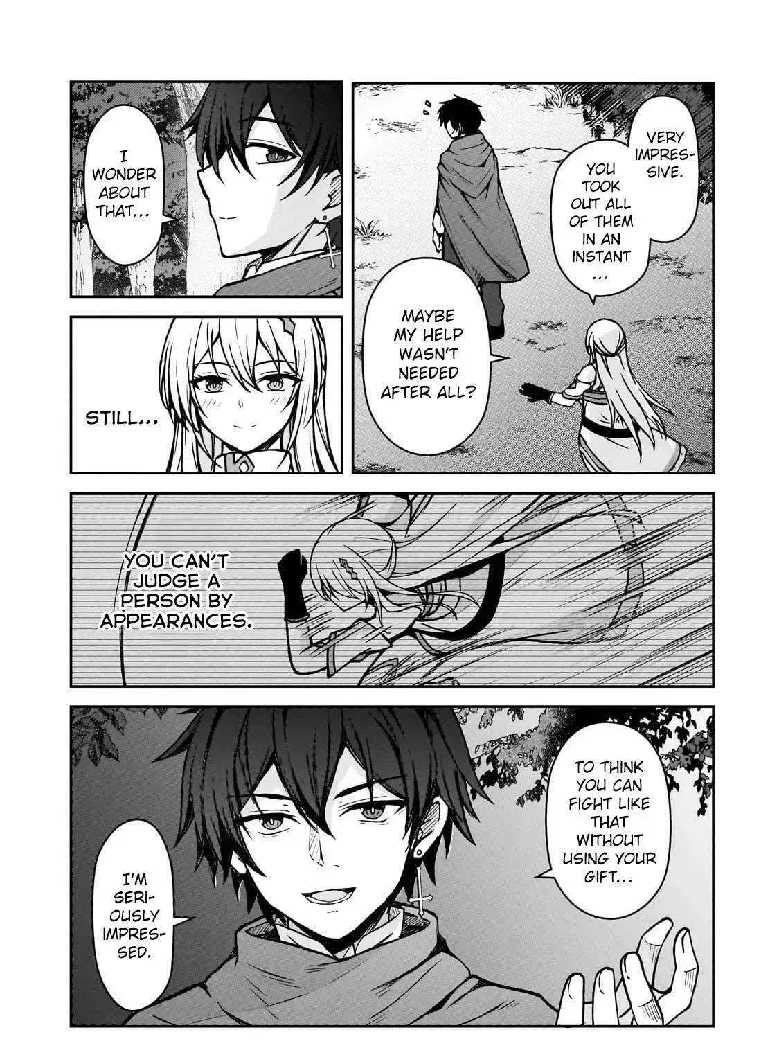 Munou to Iware Tsuzuketa Madoushi, Jitsu wa Sekai Saikyou Nanoni Yuuhei Sareteita node Jikaku Nashi Chapter 3 page 27