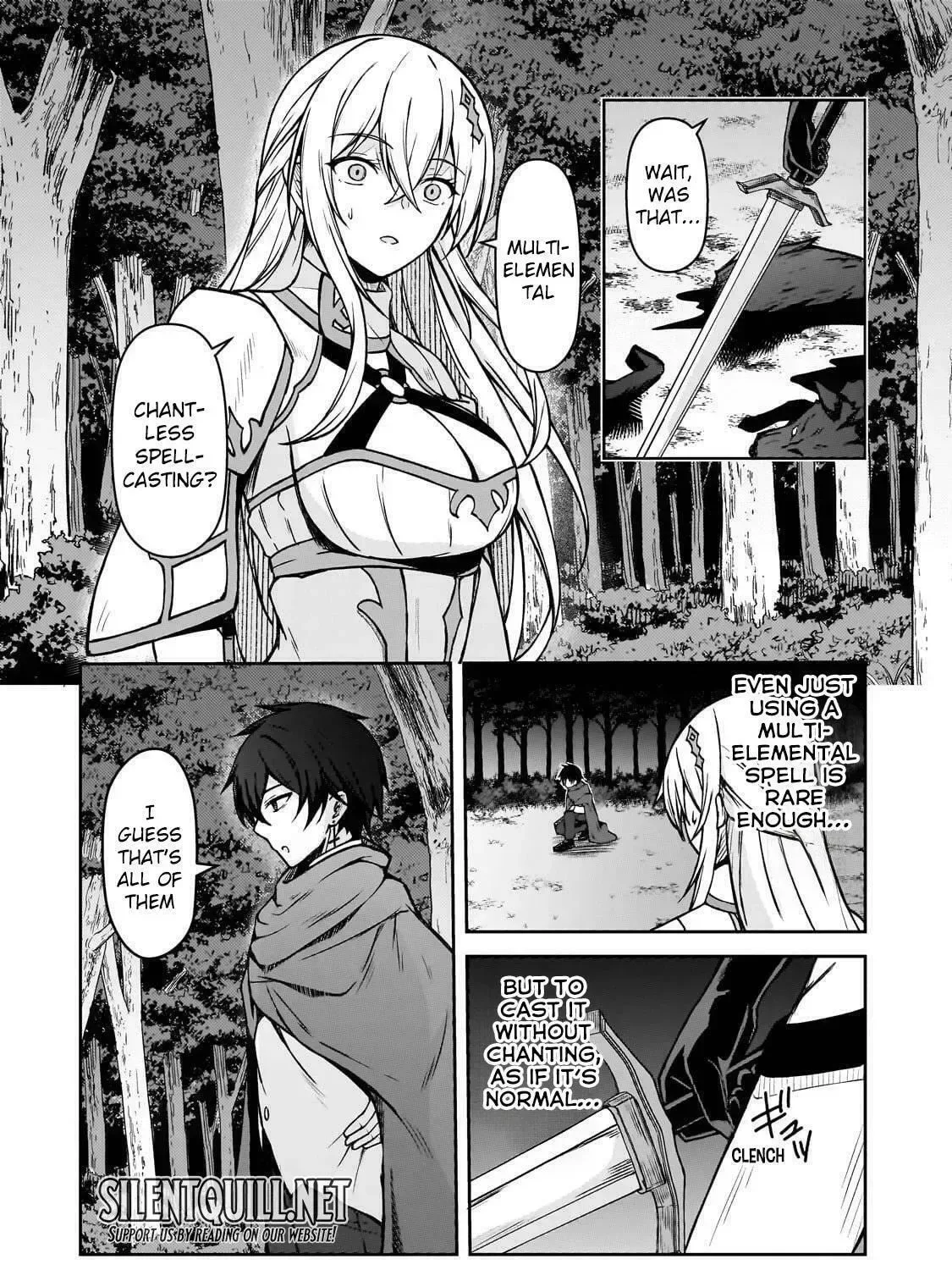 Munou to Iware Tsuzuketa Madoushi, Jitsu wa Sekai Saikyou Nanoni Yuuhei Sareteita node Jikaku Nashi Chapter 3 page 25