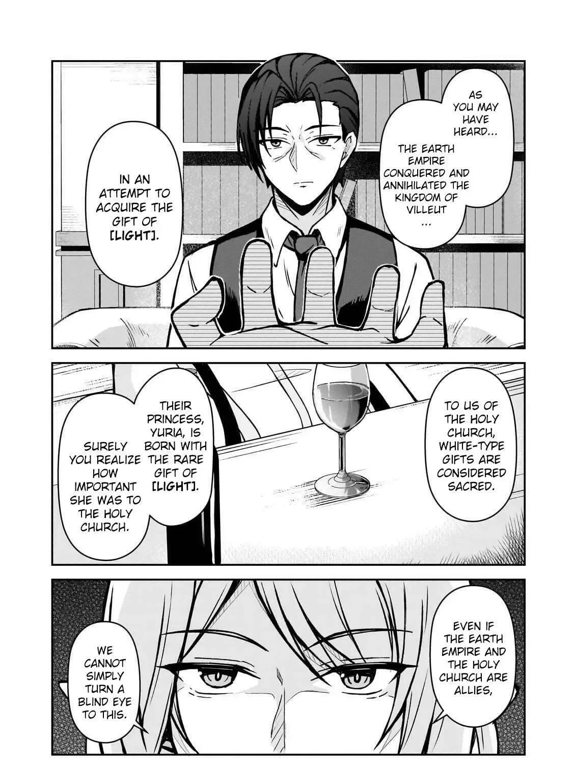 Munou to Iware Tsuzuketa Madoushi, Jitsu wa Sekai Saikyou Nanoni Yuuhei Sareteita node Jikaku Nashi Chapter 3 page 51