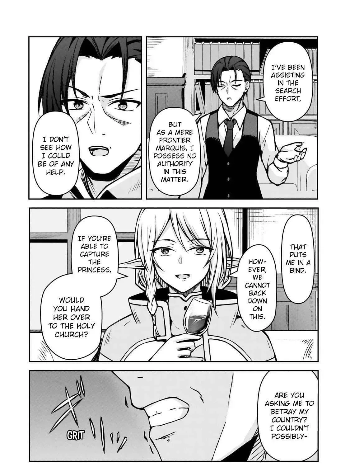 Munou to Iware Tsuzuketa Madoushi, Jitsu wa Sekai Saikyou Nanoni Yuuhei Sareteita node Jikaku Nashi Chapter 3 page 53